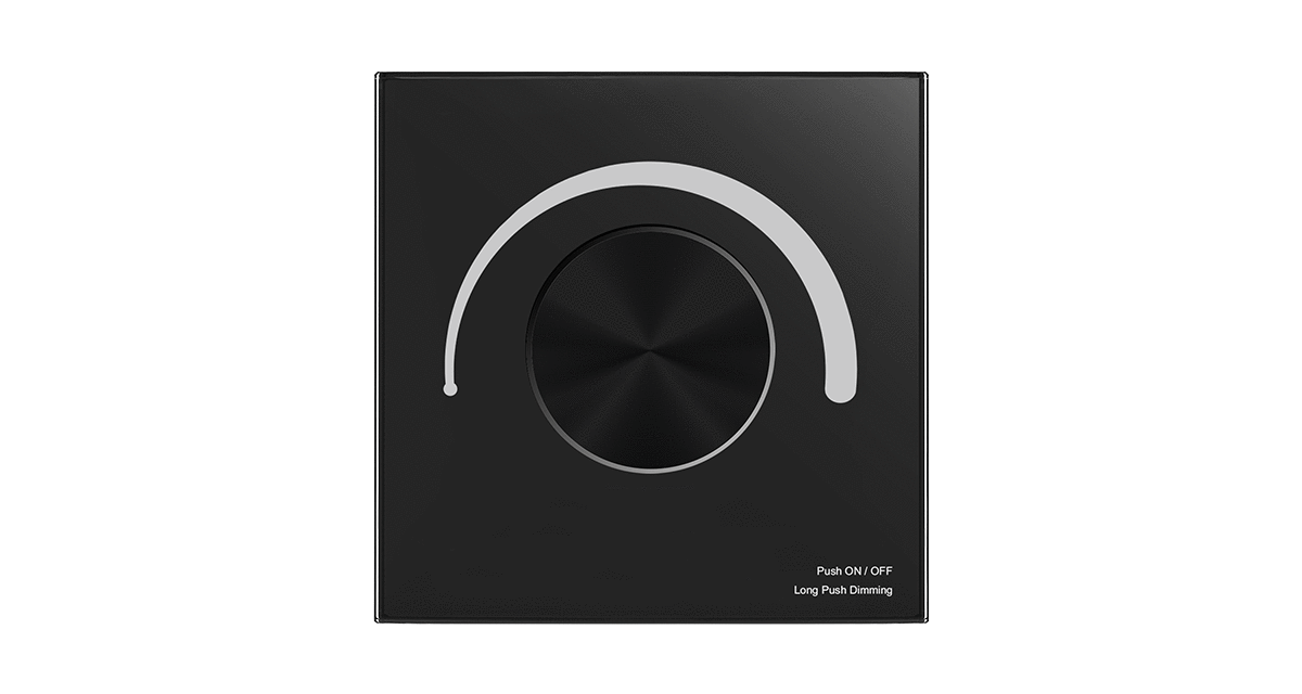 TS-K(WT)-Skydance-Rotary-Glass-Panel-WiFi-Triac-Dimmer-Black TS-K(WT)-Skydance-Rotary-Glass-Panel-WiFi-Triac-Dimmer-Black