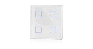 TS4-D-Skydance-4-button-24VDC-DALI-Bus-Wall-Mounted-Touch-DALI-Panel-White