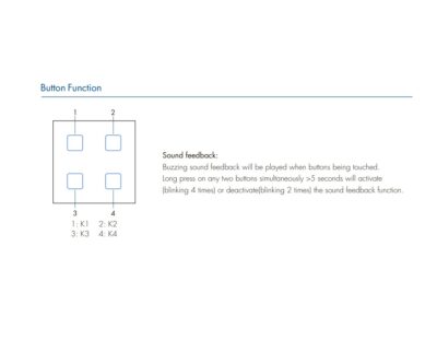TS4-D-Skydance-Button-Function