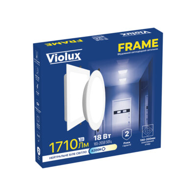 violux-frame-18w-4200k-1710lm-ip20-white